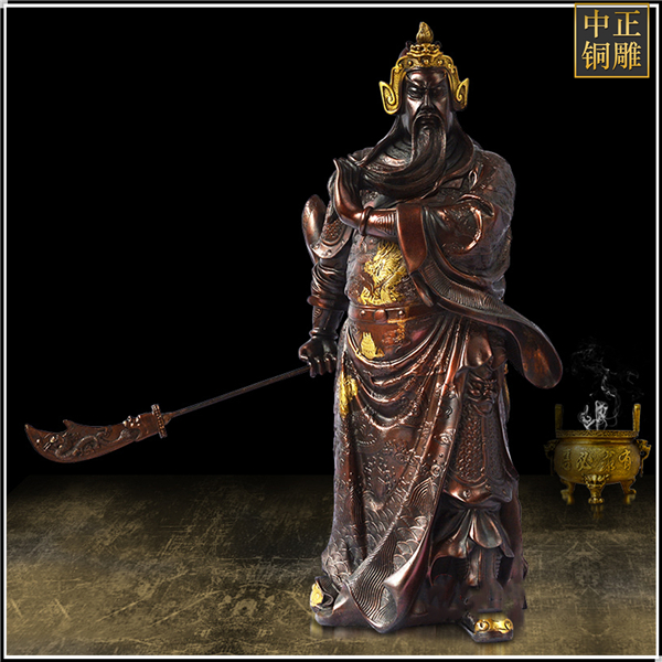 大號紫銅關公雕塑鑄造.jpg 大號紫銅關公雕塑鑄造.jpg